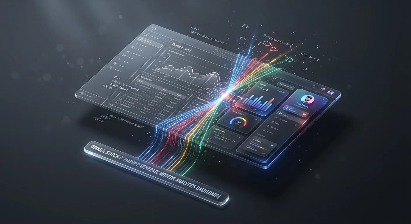 Google Stitch Tutorial: De Prompt a Frontend Funcional en 15 Minutos