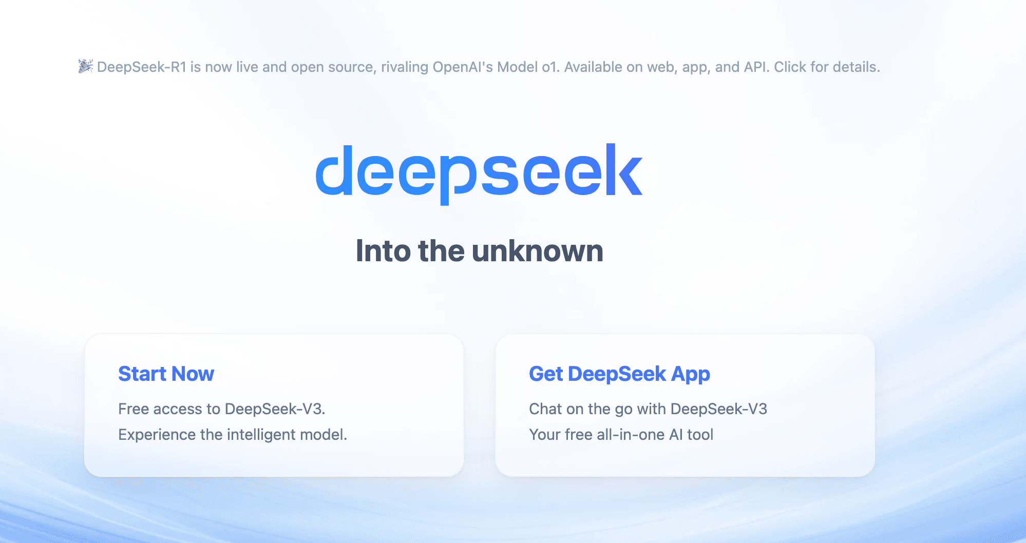 DeepSeek in English